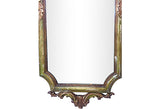 1940s Italian Carved Parcel-gilt Mirror