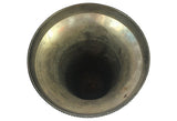 Neoclassical Pressed & Plated Metal Vase - FREE SHIPPING