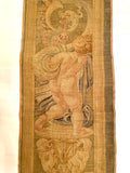 19th-C Italian Hand-Painted Tapestry