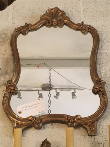 Italian Carved and Gilt Mirror