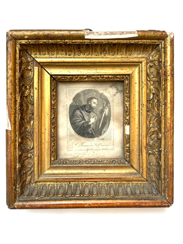 St. Francis Xavier Gilt Framed Print 1794
