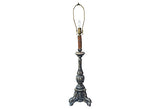 1940s Italian Parcel-Gilt Carved Wood Lamp - FREE SHIPPING