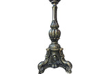1940s Italian Parcel-Gilt Carved Wood Lamp - FREE SHIPPING