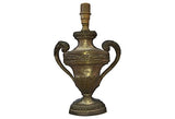 19th-Century French Carved Urn Lamps, Pair