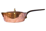 19th-Century French Copper Pan with Lid