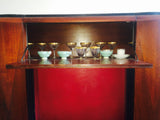 Prohibition Era Fireplace Mantel with Secret Dry Bar Compartment
