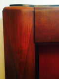 Prohibition Era Fireplace Mantel with Secret Dry Bar Compartment