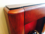 Prohibition Era Fireplace Mantel with Secret Dry Bar Compartment