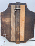 18th Century Wooden Orthodox Icon Baptism Of Jesus