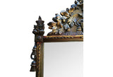 Italian Carved and Gilt Mirror in the 18th-century French Regency style