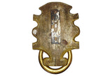 Italian Gilt Lion Candle Sconces, Pair - FREE SHIPPING