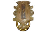 Italian Gilt Lion Candle Sconces, Pair - FREE SHIPPING