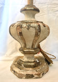 19th-Century Italian Parcel-gilt Fragment Table Lamps, Pair