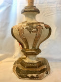 19th-Century Italian Parcel-gilt Fragment Table Lamps, Pair