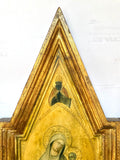1940s Florentine Gilt Religious Tryptic