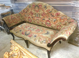18th-C Needlepoint Tapestry Italian “Summer Sofa”