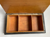 1930s English Hunting Scene Wooden Box