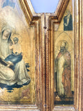1940s Florentine Gilt Religious Tryptic