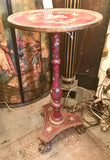 Italian Painted and Parcel Gilt Prince of Wales Side Table