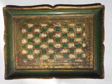 Three Painted and Parcel-gilt Small Florentine Trays   *FREE SHIPPING*