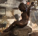 19th-Century Italian Carved Wood Putto