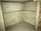 19th-Century Italian Parcel-Gilt Corner Cabinets