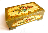 Venetian Hand-decorated Wooden Box