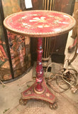 Italian Painted and Parcel Gilt Prince of Wales Side Table