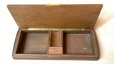 Small Wooden Cigarette Box w/Hunting Scene
