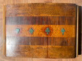Italian Art Deco Wooden Games Box