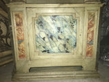19th-Century Italian Parcel-Gilt Corner Cabinets