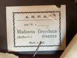 Raffaello: “Madonna del Granduca” repr Made in Florence