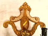 Italian Painted & Parcel-gilt 2-arm Sconce