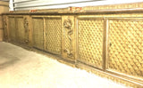 18th-Century Italian Painted & Silver Gilt Bookcase