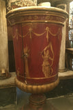 Turn-of-the-Century Florentine Drum Table