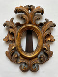 19th-C Italian Baroque Hand-carved Gilt Frame